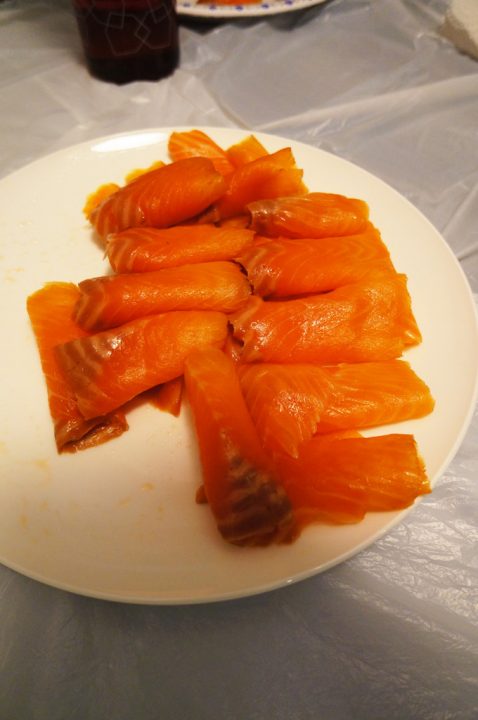 Smoked salmon