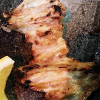 grilled baby pork ribs